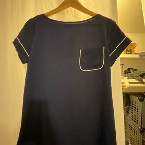 French connection blue top